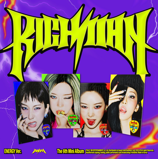 Aespa 6th Mini Album - [Rich Man] (ENERGY Ver.)