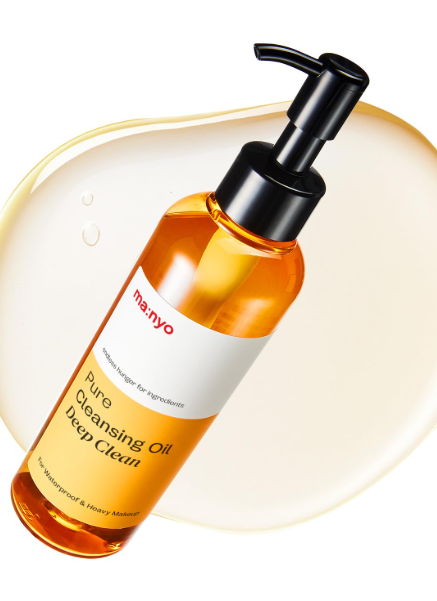 ma:nyo Pure Cleansing Oil Deep Clean Korean Facial Cleanser, Blackhead Melting, Daily Makeup Removal with Argan Oil, Korean Skin care 6.76 fl oz (200ml)