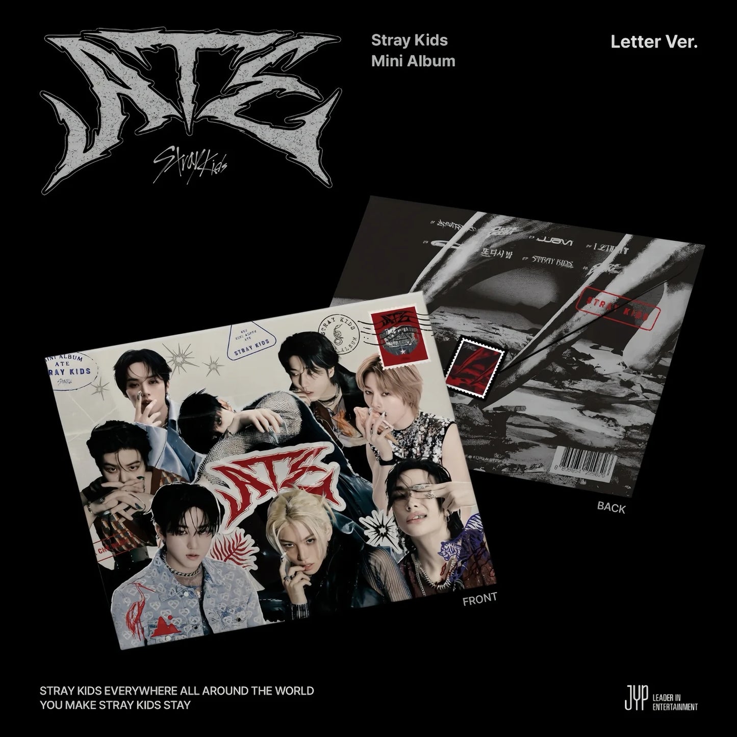 STRAY KIDS (스트레이키즈) ALBUM - [ATE] (LETTER VER.